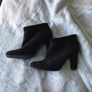 Sam & Libby Black Booties